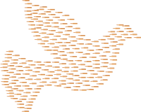 Bullets Peace Dove