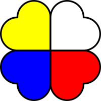 Shamrock Mondrian style