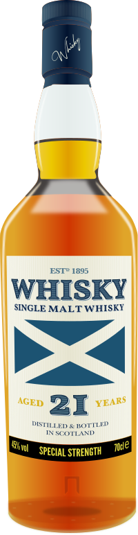 Whisky bottle