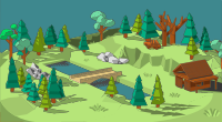 relaxing landscape