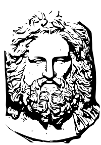 Bust of the Olympian God Zeus (Jupiter)