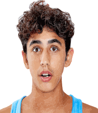 Surprised Teen Boy Close-Up