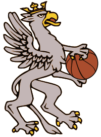 Griffin with Basketball