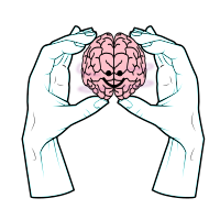 Happy Brain in Your Hands