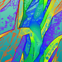 Abstract Rainbow Background
