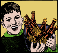 Boy and Bottles - Colour Remix