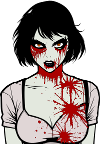 Zombie Woman - Colour Remix