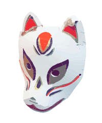 Traditional Fox Mask