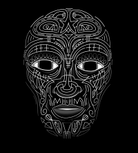 DRAWING FACE - B&W