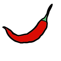 Red hot chili pepper
