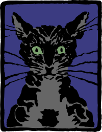 Cat Stamp - Colour Remix