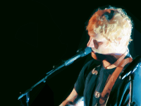 Ed Sheeran Singing