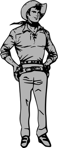 Cowboy Pose