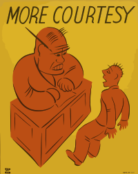 More Courtesy: Work Projects Administration Poster Collection