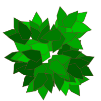 Simple Tree in Top View