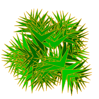 Simple Tree in Top View