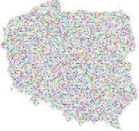 Poland Love And Peace Colorful