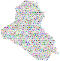 Iraq Love And Peace Colorful