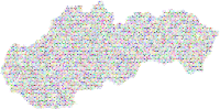 Slovakia Love And Peace Colorful