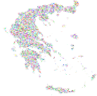 Greece Love And Peace Colorful