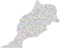 Morocco Love And Peace Colorful
