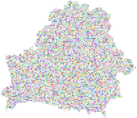 Belarus Love And Peace Colorful