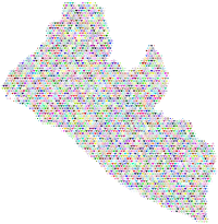 Liberia Love And Peace Colorful