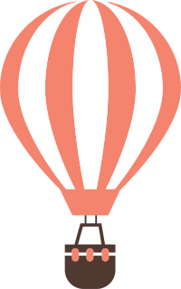Hot Air Balloon By Karen Arnold Vectorized