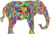 Elephant 3D Profile Polyprismatic