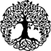 Tree 3D Silhouette