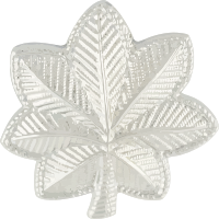 US Army / US Air Force collar and coat insignia for a Lieutenant Colonel (O-5)