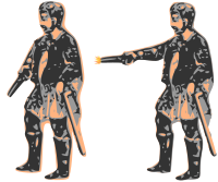 Firing Pistol