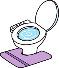 Washlet Cartoon