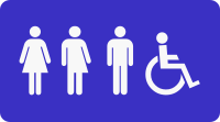 Gender Neutral Restroom Sign