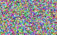 Aperiodic Tiles Colorful