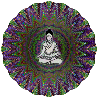 Woman Meditating Peacefully