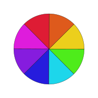 color wheel challenge pattern