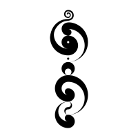 Simple swirls and spirals