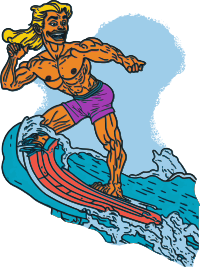 Gnarly Surfer Dude 2