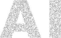 AI Typography Binary