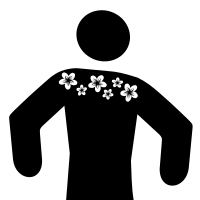Person with Tattoos Pictogram