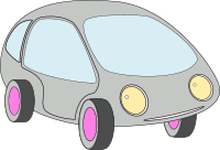 Impossible concept personal car