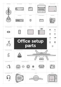 Office setup parts