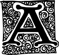 Drop Cap A