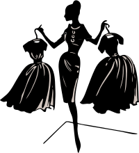 Architetto -- silouette donna vesti