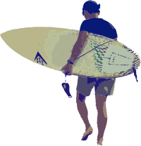 Yellow Surfboard