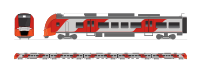 Russian suburban train