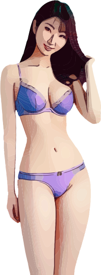 Lady in Purple