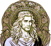 Religious Hair Figure