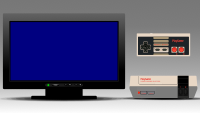 Classic Video Game Console